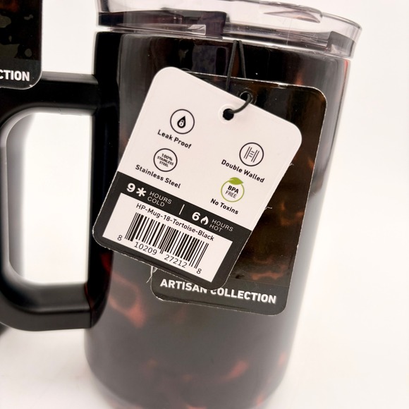 Hydrapeak Artisan Collection Tortoise Shell 32oz Nomad Tumbler & 18oz Mug Set - Picture 6 of 8